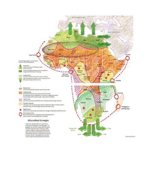 “Africa without its margins,” Le Monde Diplomatique, by Philippe Rekacewicz, Nov. 2012.