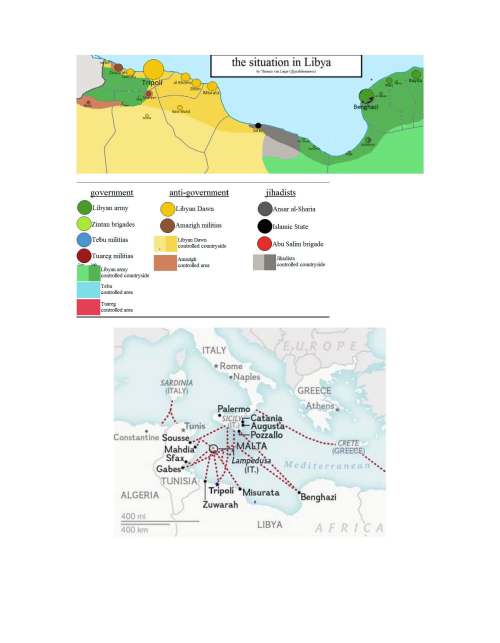 2015-April Libya Situation Map