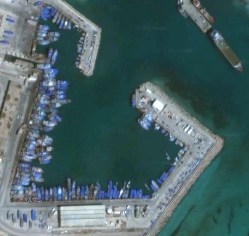 Zuwara Harbour 2015 Via Google Earth